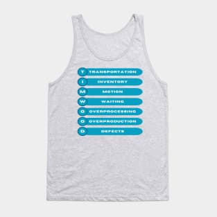 TIMWOOD / 7 Wastes / Lean Six Sigma Tank Top